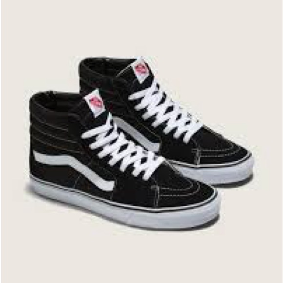 Vans Shoes - Vans Classic Black and White High-Tops
